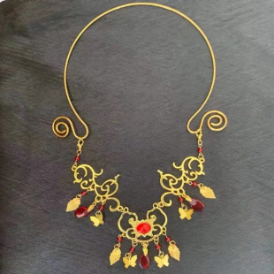 太子悦神谢怜cos服配件项链项圈太子璎珞项链