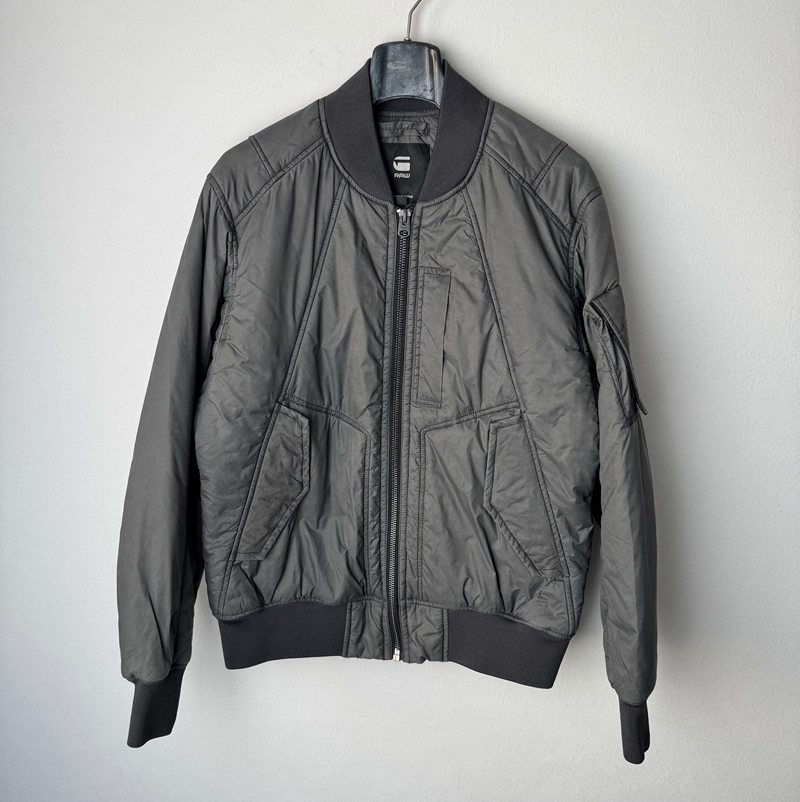 G孤品棉服男士做旧水洗休闲棉衣外套飞行员休闲夹棉外套上衣