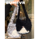 SummerEver 怪诞猫咪 手工钩织毛绒小猫奶牛猫单肩包手拎包