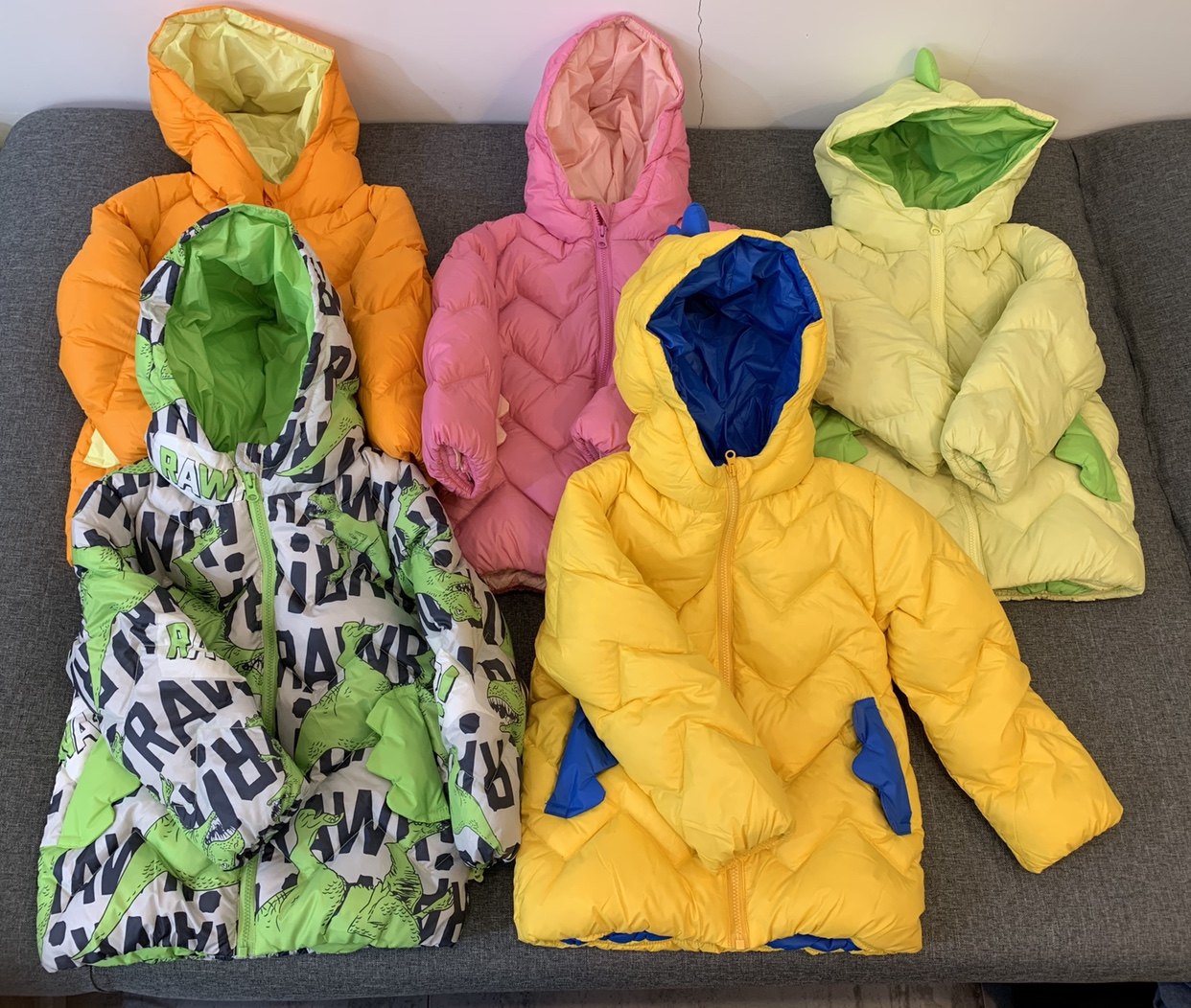 出法单好货秋冬炒萌小恐龙无异味白鸭绒小童中大童儿童羽绒服外套,童装/婴儿装/亲子装,羽绒服,淘宝优惠券,粉丝福利购,淘宝优惠卷