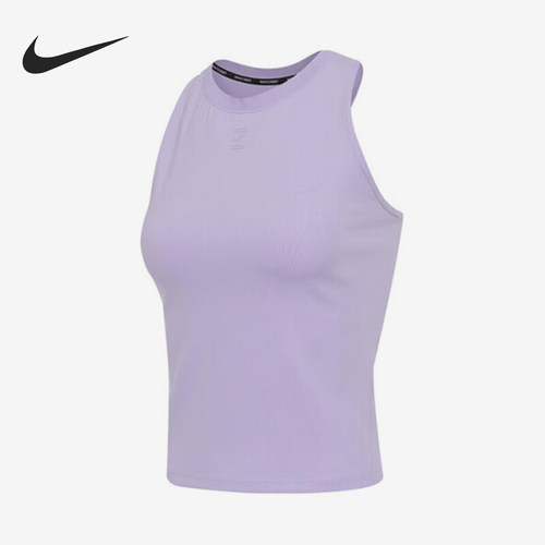 Nike/耐克正品夏季女士运动无袖修身训练经典圆领背心FZ6658-515