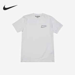 Sachs男女透气简约字母针织短袖 Nike 耐克正品 Tom 100 T恤DM4732