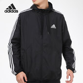 新款 Adidas 阿迪达斯正品 男子梭织休闲舒适夹克外套GK9026