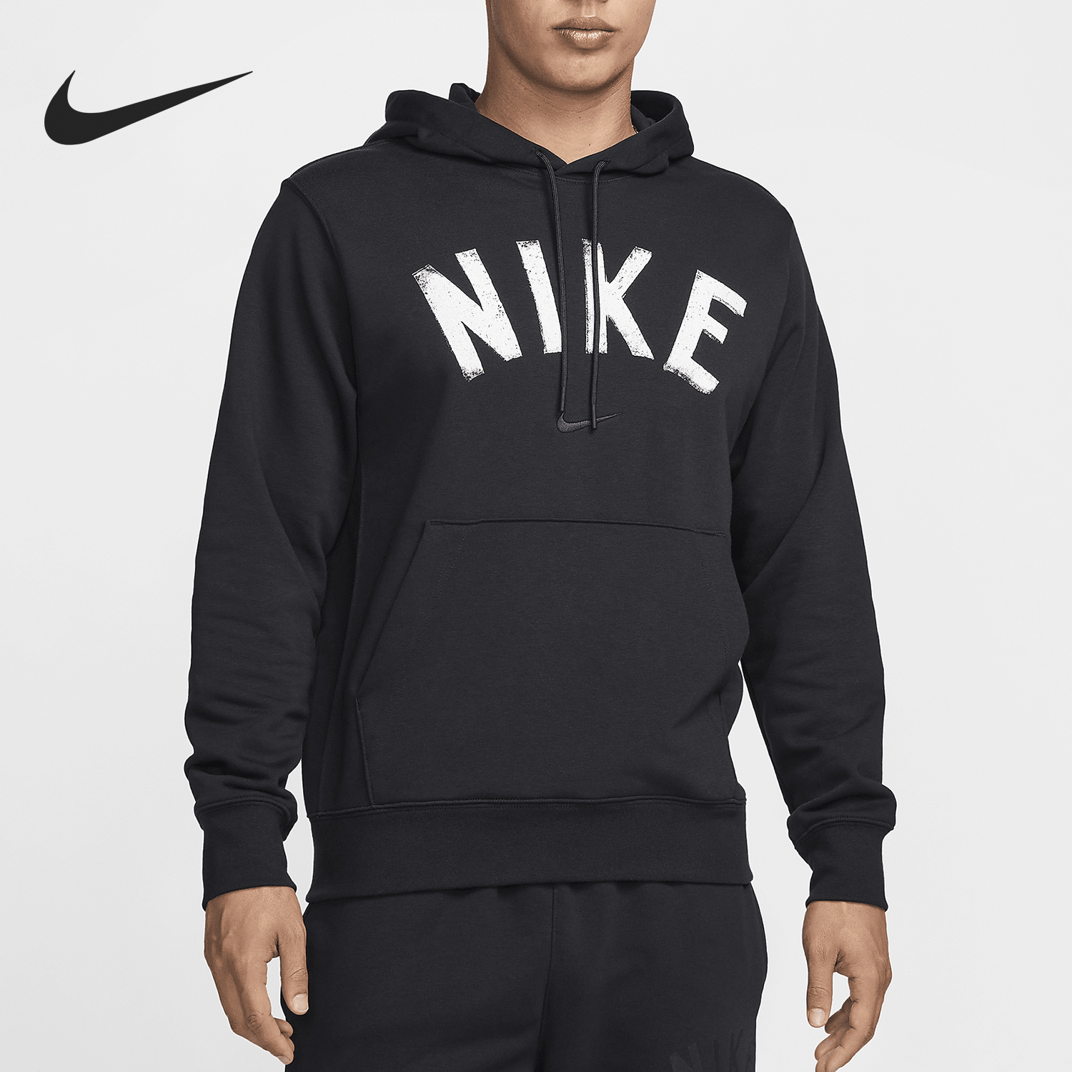 Nike/耐克正品Swoosh Dri-FIT男士套头训练卫衣FV9920-010