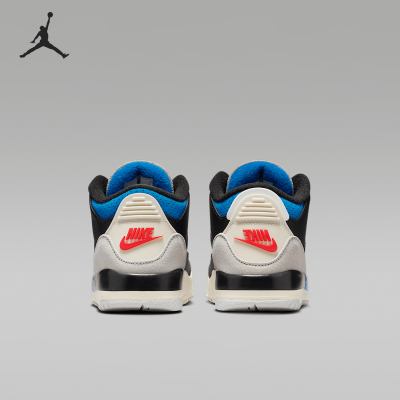 Nike/耐克正品JORDAN儿童中帮耐磨缓震经典运动篮球鞋IB8969-004