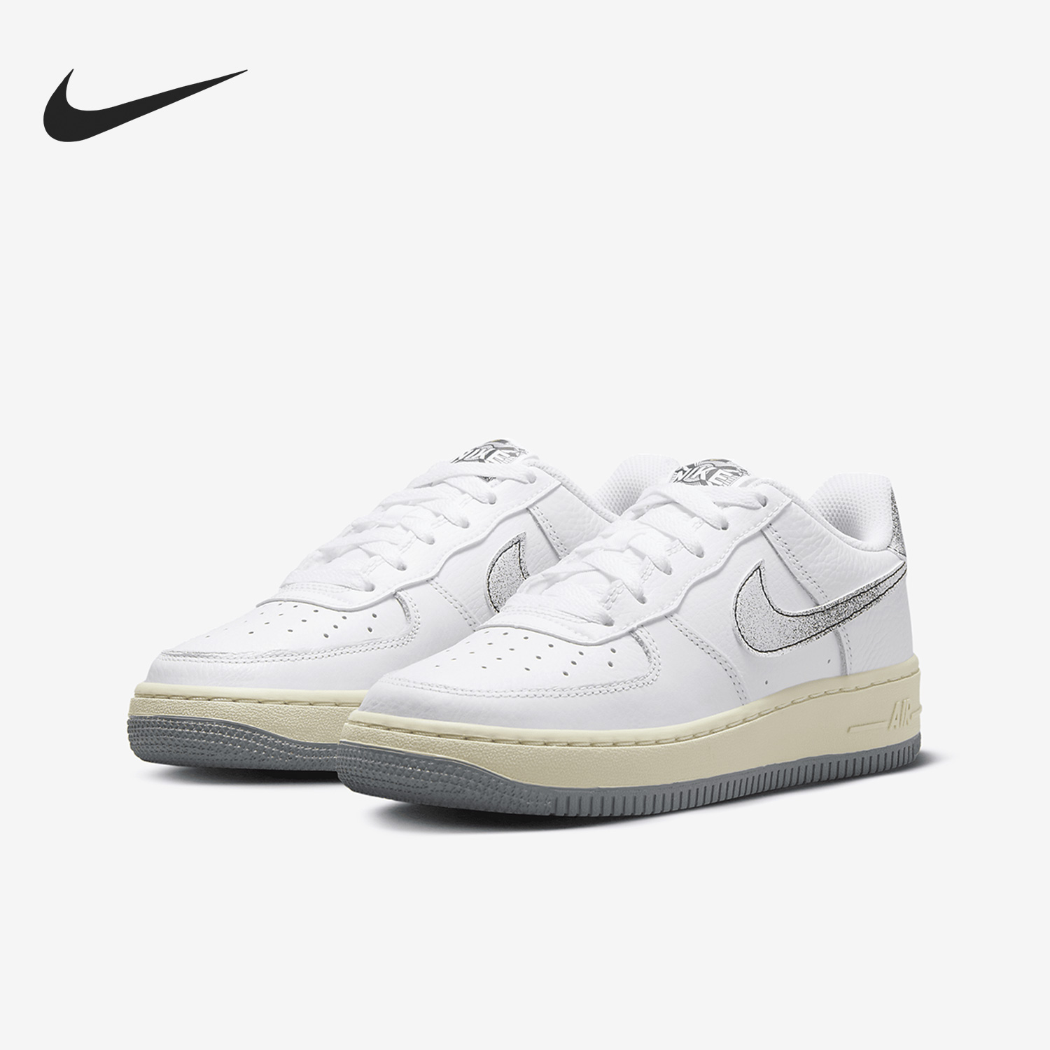 Nike/耐克官方正品低帮GS女子大童耐磨轻便休闲板鞋DX1657-100