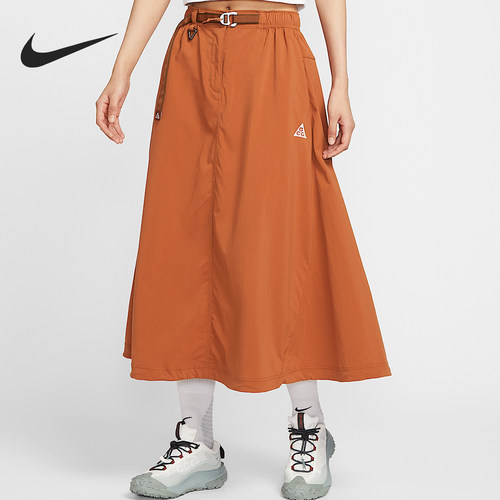 Nike/耐克正品2025夏季款女士时尚宽松休闲梭织半身裙IB4432-246