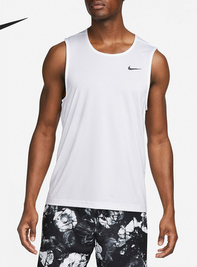 Nike/耐克正品夏季男子运动训练透气背心无袖T恤DV9814-100
