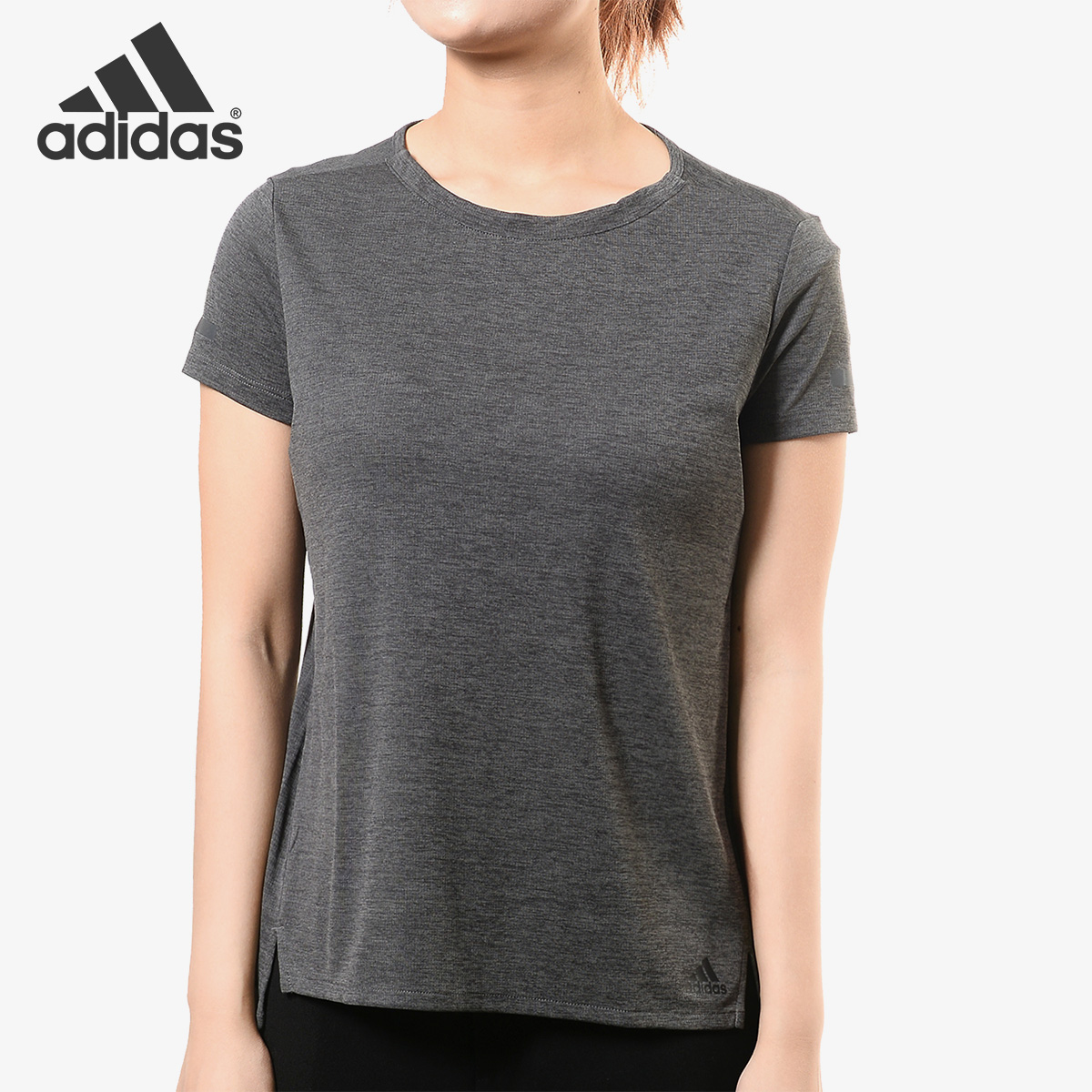Adidas/阿迪达斯官方正品CHILL TEE冰风女子健身训练短袖T恤I6379
