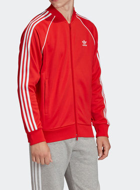 Adidas新款男子外套休闲运动夹克