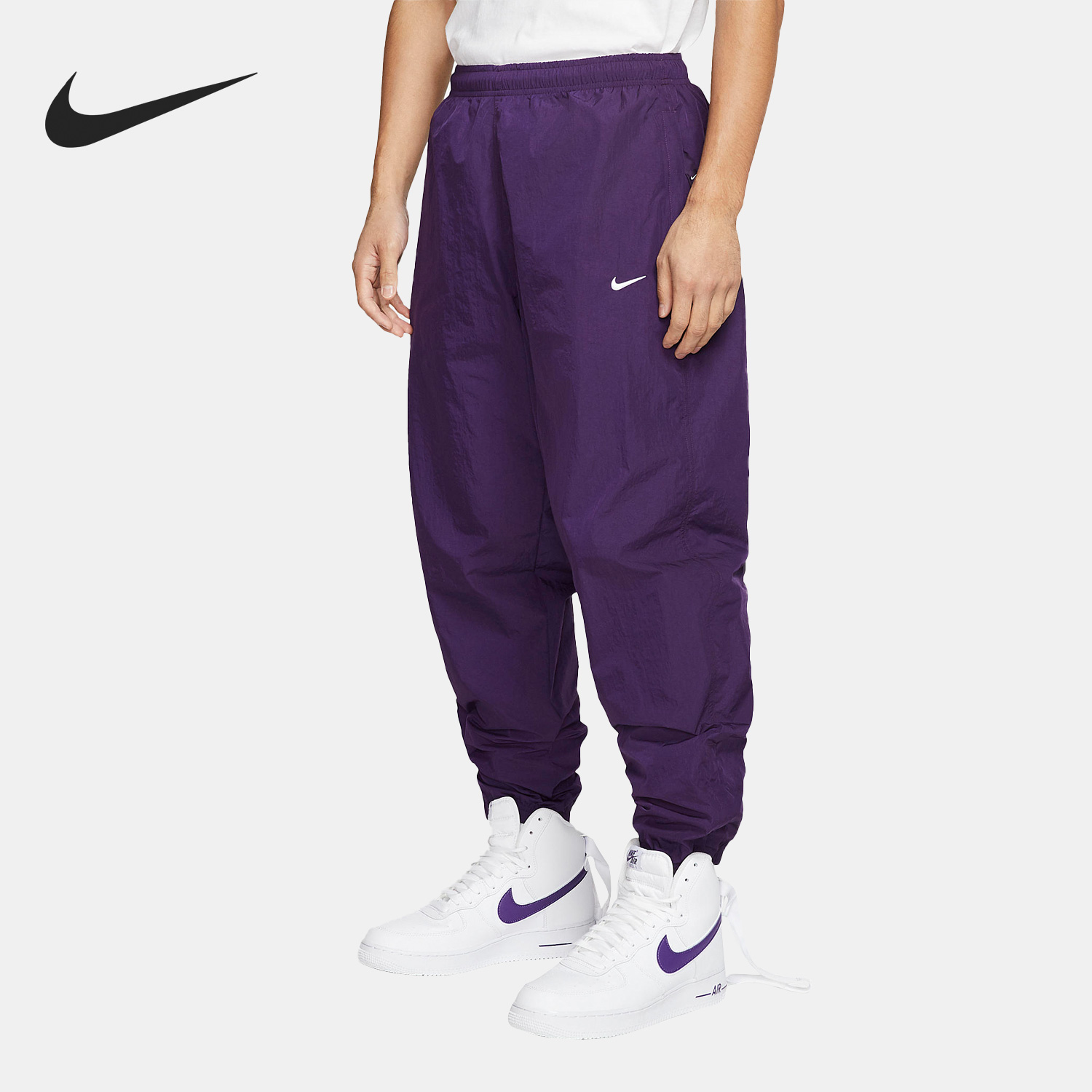 耐克男子舒适运动休闲梭织长裤