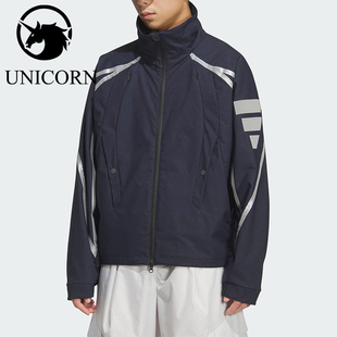 Adidas/阿迪达斯正品FOS REFL WVN JK男士运动梭织宽松外套KF0689