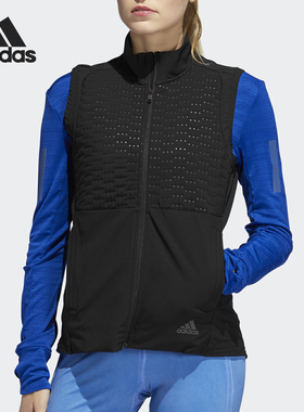 Adidas/阿迪达斯正品2024新款女士舒适运动修身马甲DW5844