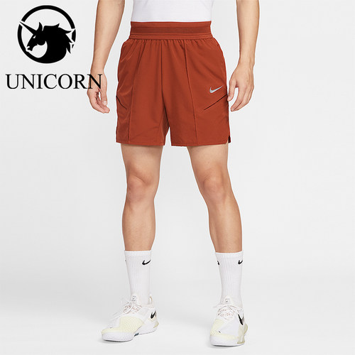 Nike/耐克正品Dri-FIT 男士训练网球运动透气梭织短裤HM6741-832