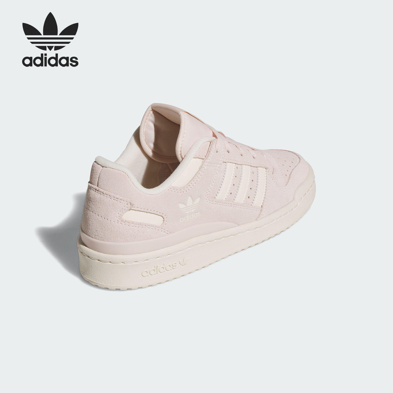 阿迪达斯女士复古低帮耐磨板鞋