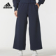 女士宽松梭织休闲运动九分裤 新款 IW1030 阿迪达斯正品 Adidas