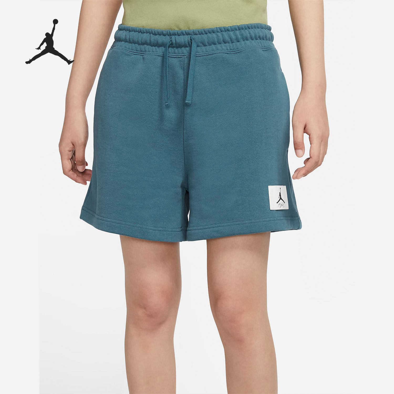 Nike/耐克正品JORDAN夏季新款女子运动针织短裤DM3243-058