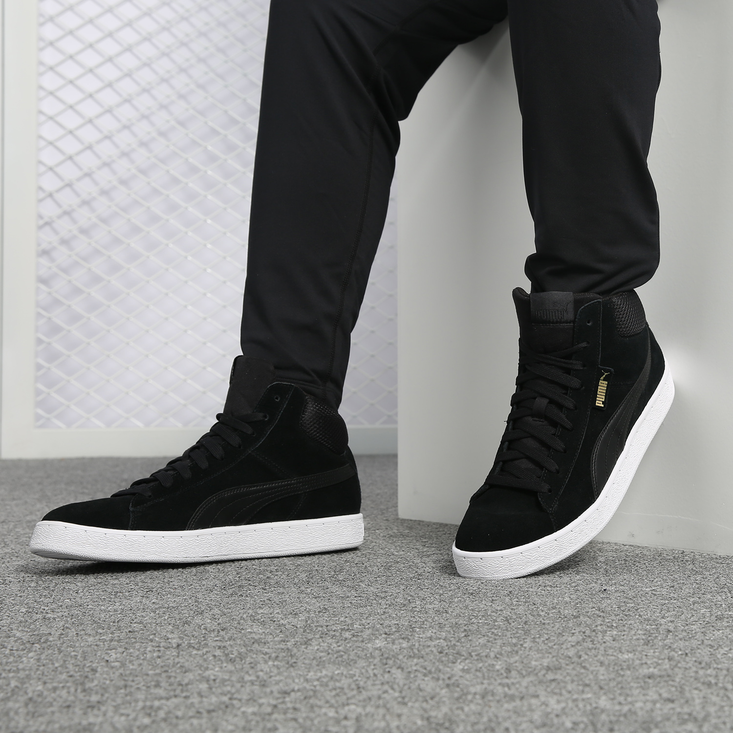 彪马正品男女中帮复古板鞋