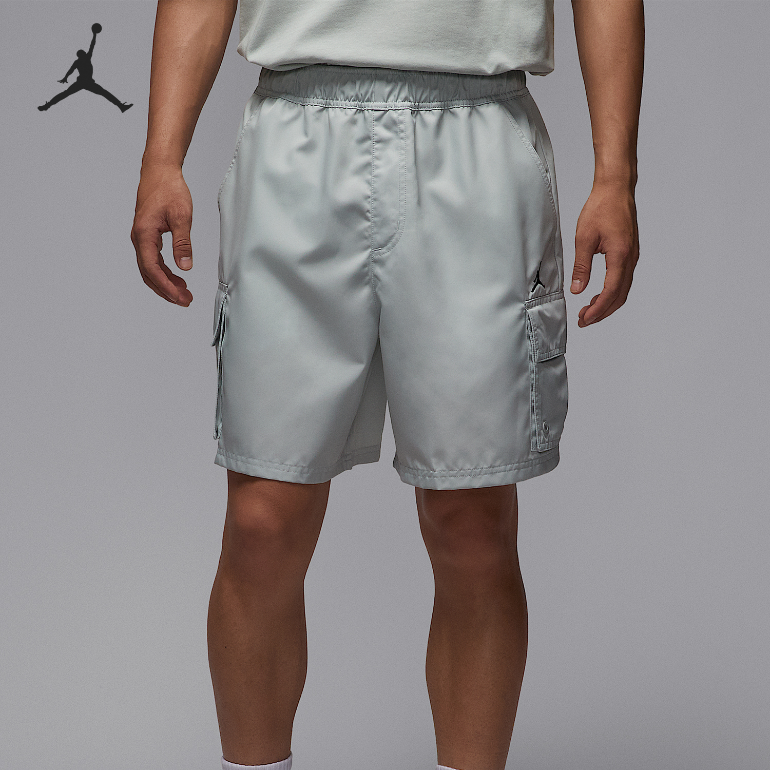 Nike/耐克正品Jordan Brooklyn 男士系带梭织运动短裤HV9684-034