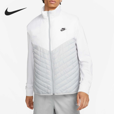 耐克男士保暖运动训练棉马甲