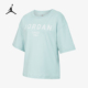 耐克正品 JORDAN大童时尚 简约运动休闲短袖 Nike T恤HQ8156 382
