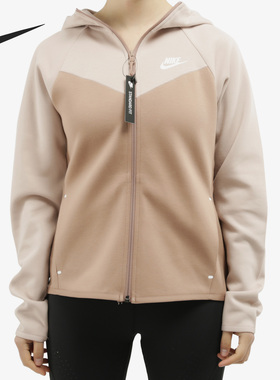 Nike/耐克正品 女子时尚连帽拉链防风宽松运动夹克外套589288-063