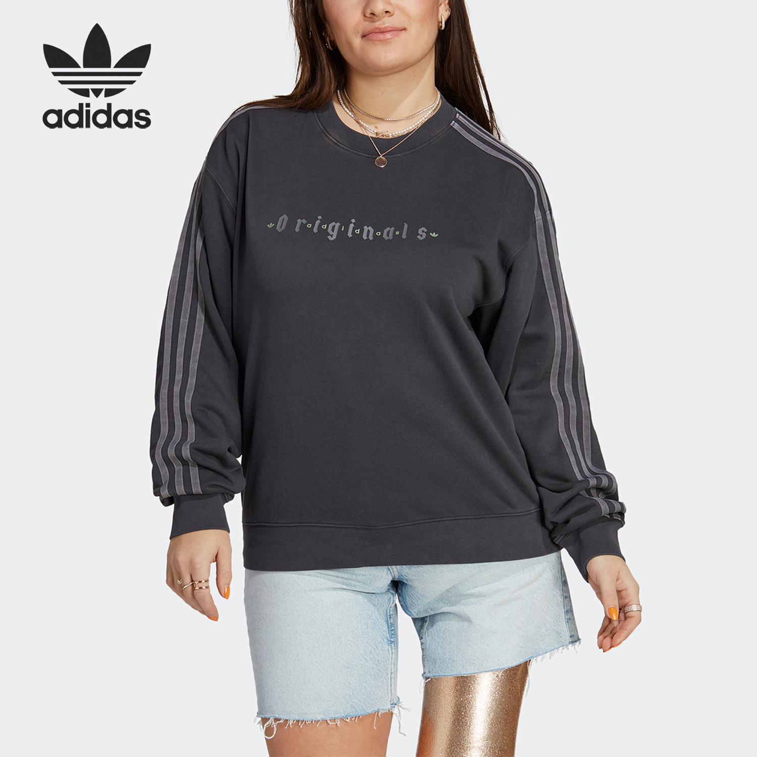 阿迪达斯正品女子卫衣