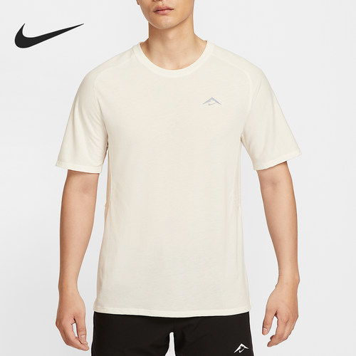 Nike/耐克正品Dri-FIT男士跑步运动简约经典透气短袖HJ3581-133