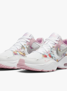 Nike/耐克正品Air Max Fusion 花卉女童休闲跑步气垫鞋CN8568-100