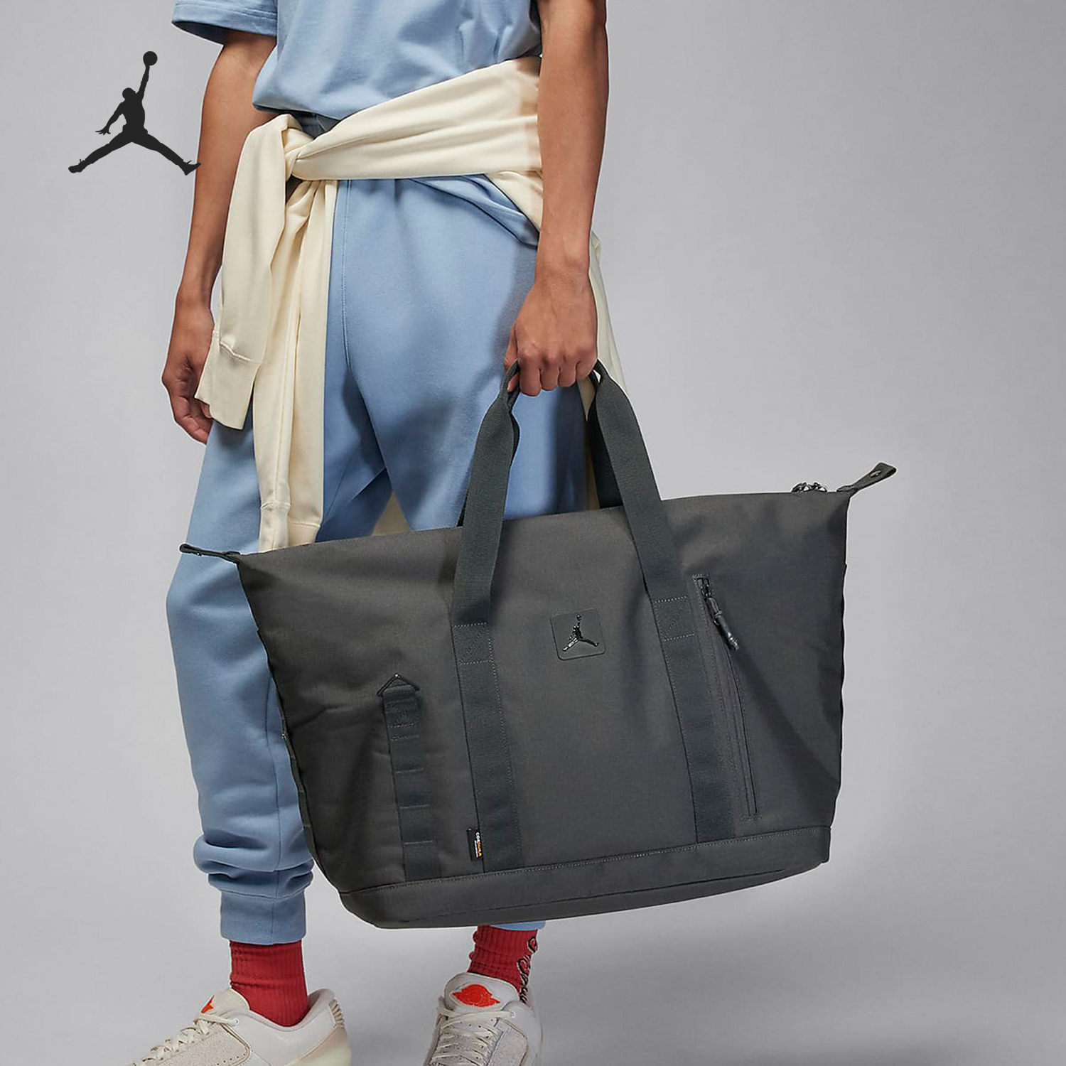 Nike/耐克正品Jordan Flight 男女托特行李包挎包HF1865-070