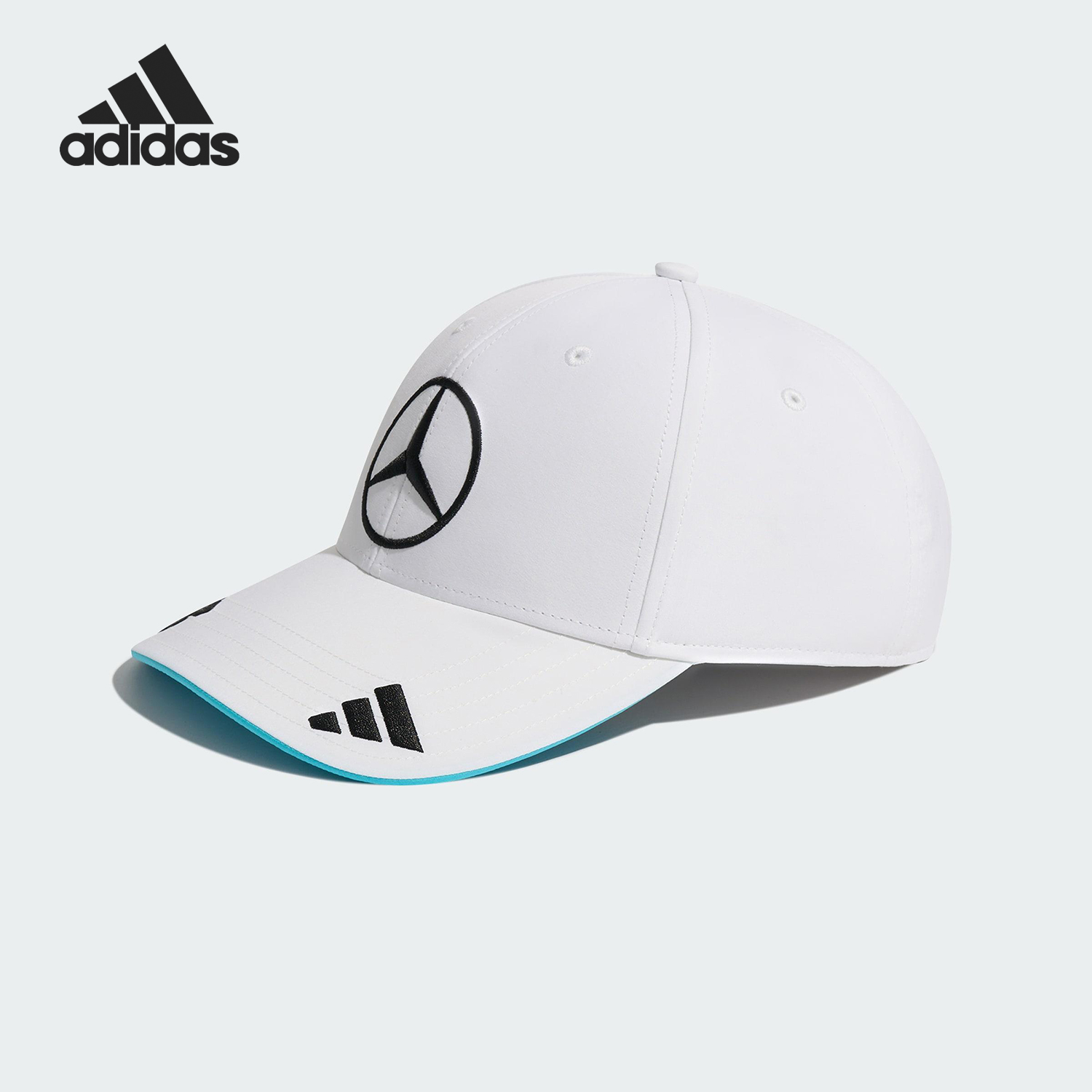 Adidas/阿迪达斯正品AMG男女同款F1车队经典运动简约棒球帽JZ2568