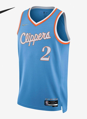 Nike/耐克正品洛杉矶快船队DRI-FIT NBA男子球衣 DB4031-462