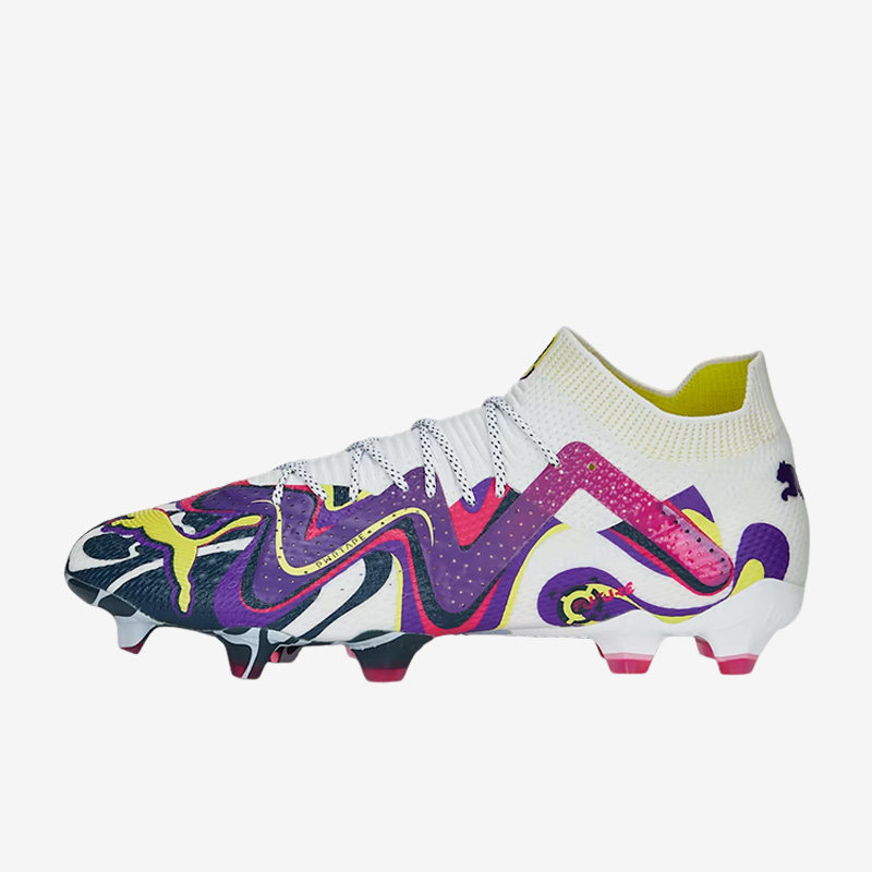 Puma/彪马正品2023新款男子轻便耐磨FG/AG足球鞋107323-01