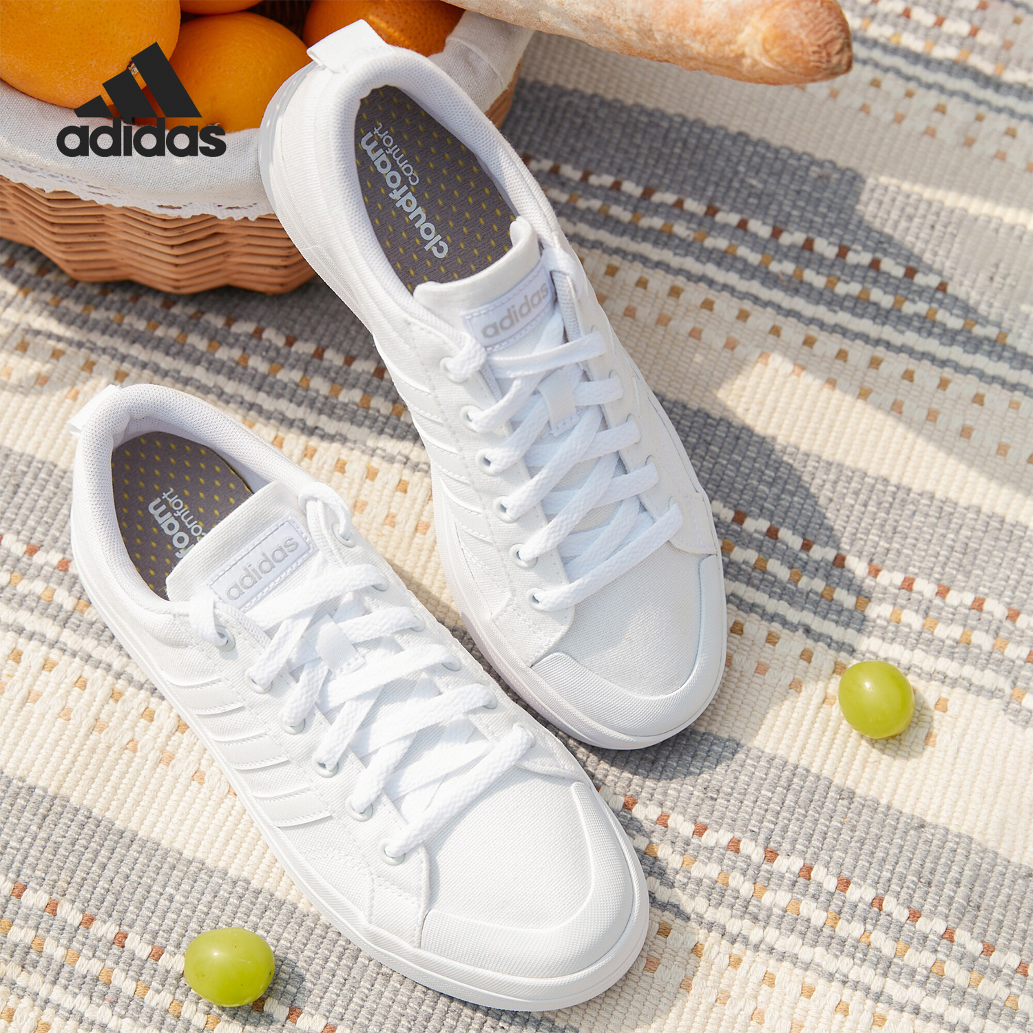 Adidas/阿迪达斯正品当季新款NEO 女子防滑运动休闲鞋 FV8099