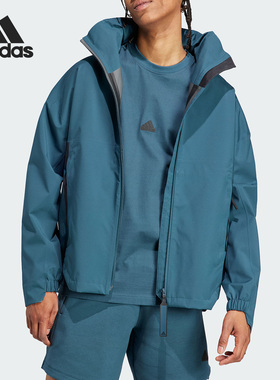 Adidas/阿迪达斯正品新款男子保暖连立领运动夹克外套HZ5701