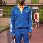 POLY Adidas 阿迪达斯正品 TOP三叶草男子运动夹克外套IP6980