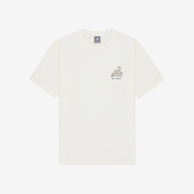 New Balance/NB正品夏季新款男女时尚简约运动短袖T恤NEE26171-IV