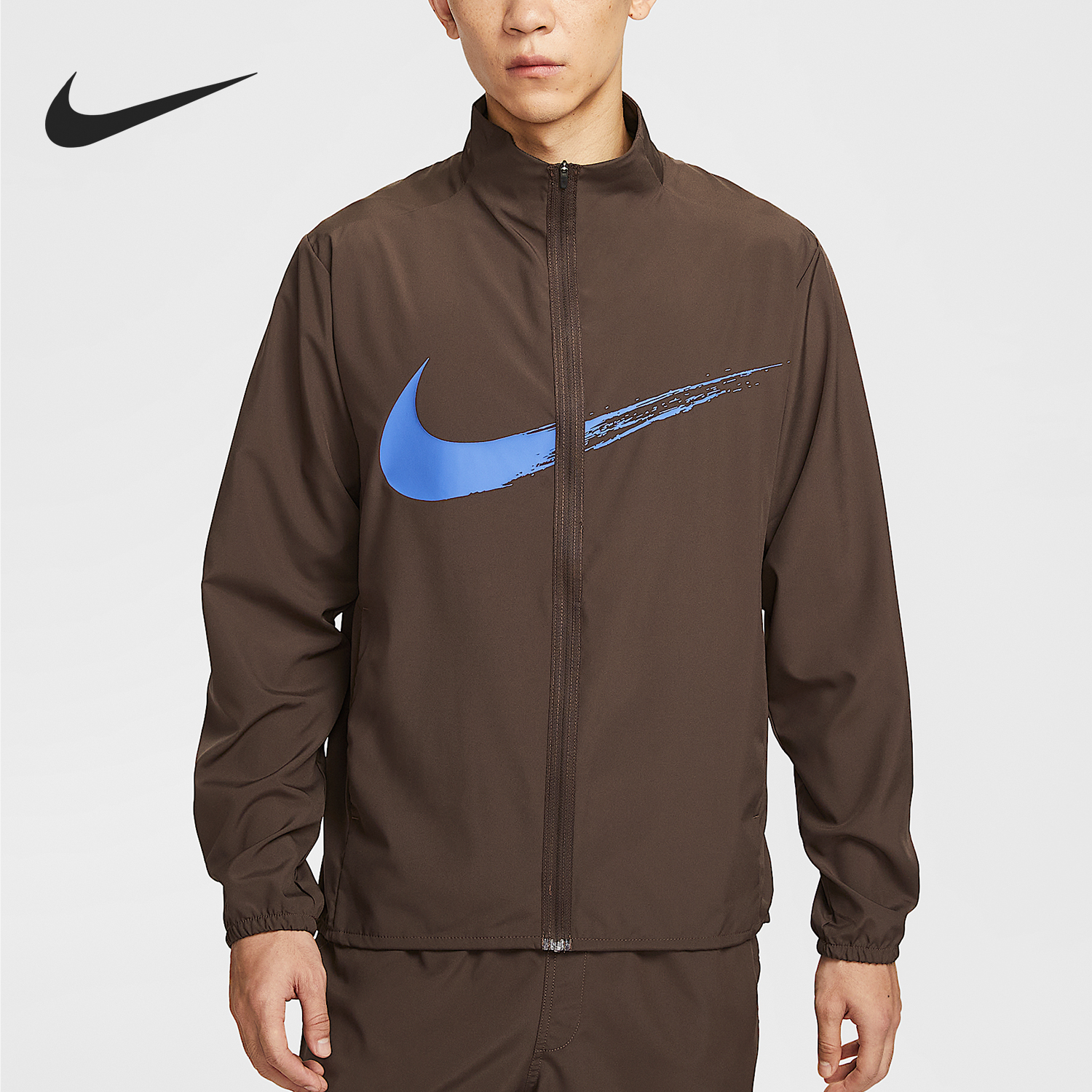Nike/耐克正品Dri-FIT男士跑步复古梭织耐穿训练外套HV0395-237