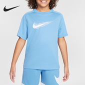 T恤HF8100 Nike 489 大童圆领复古套头经典 简约短袖 耐克正品 夏季