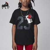 Nike 010 T恤HQ7237 耐克正品 JORDAN大童柔软透气运动休闲短袖