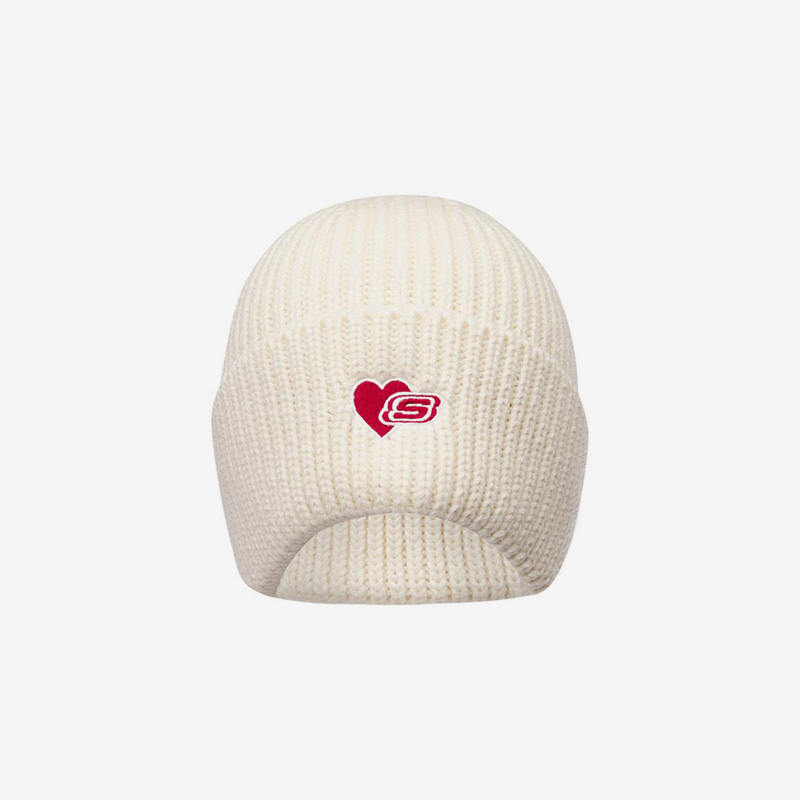 Skechers/斯凯奇正品BEANIE男女同款经典时尚舒适简约针织帽