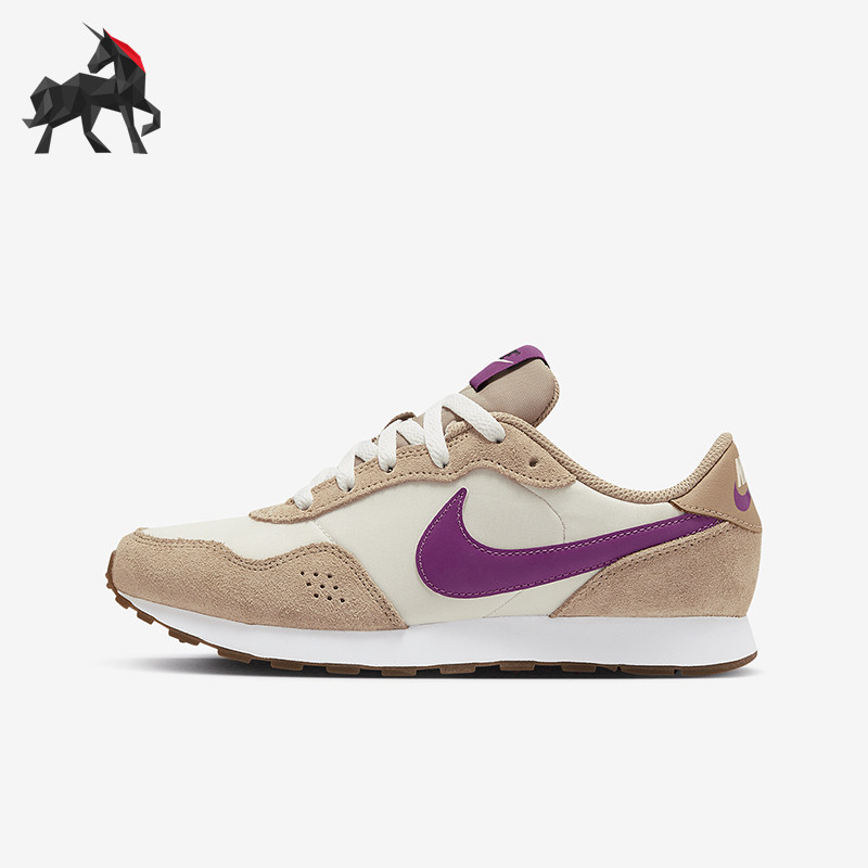 耐克大童运动耐磨透气系带跑步鞋