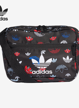 Adidas/阿迪达斯正品三叶草儿童休闲运动时尚卡通斜跨包GD3133