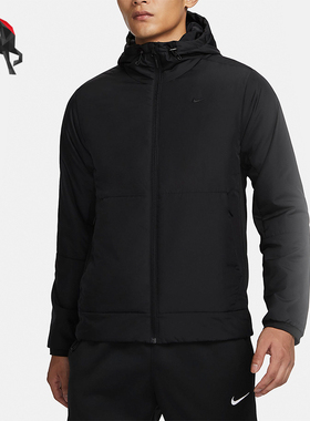 Nike/耐克正品舒适冬季男子保暖防风连帽运动棉衣FB7545