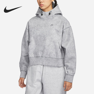 Nike/耐克正品FORWARD女士时尚宽松休闲经典连帽卫衣FN0297-077