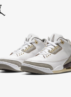 Nike/耐克正品Air Jordan AJ3男女同款复古篮球鞋DH3434-110