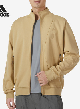 Adidas/阿迪达斯正品2023秋季新款男士针织立领外套IP4918