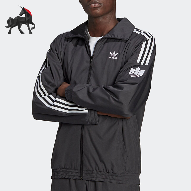 阿迪达斯男士运动经典外套