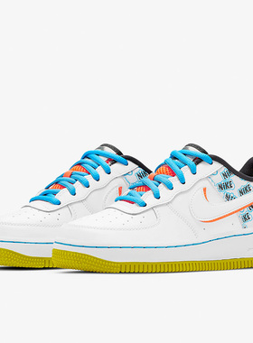 Nike/耐克正品AIR FORCE 1 (GS) 大童运动休闲鞋板鞋 CZ8139