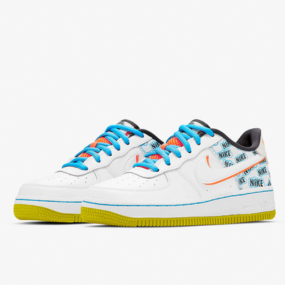 Nike/耐克正品AIR FORCE 1 (GS) 大童运动休闲鞋板鞋 CZ8139